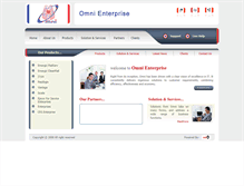 Tablet Screenshot of omni-enterprise.com